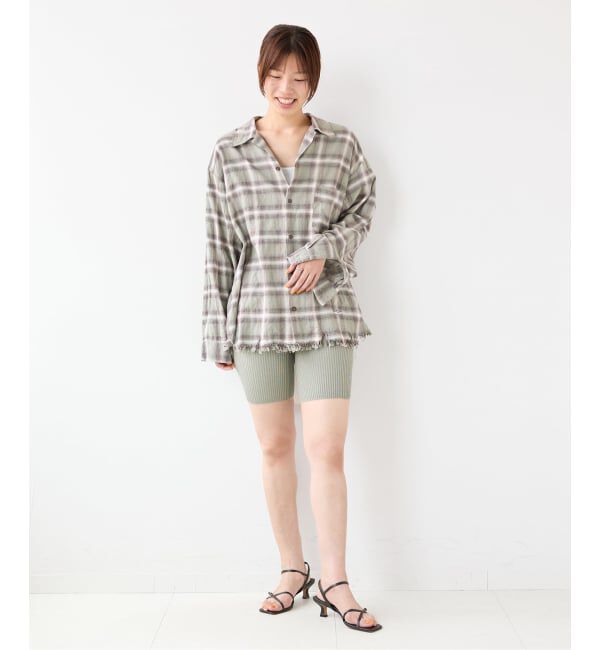 EMILYWEEK「≪予約≫シルクコットン 3分丈 腹巻パンツ」|インナー|