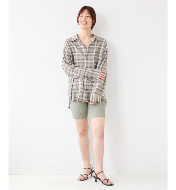 EMILYWEEK「≪予約≫シルクコットン 3分丈 腹巻パンツ」|インナー|