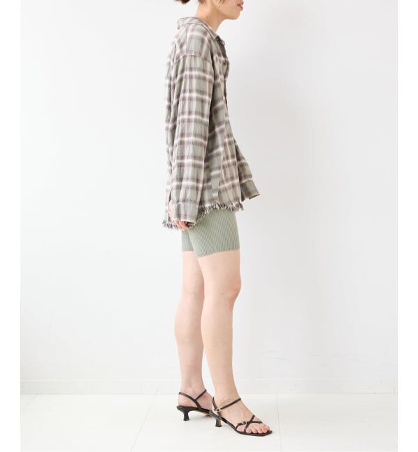 EMILYWEEK「≪予約≫シルクコットン 3分丈 腹巻パンツ」|インナー|