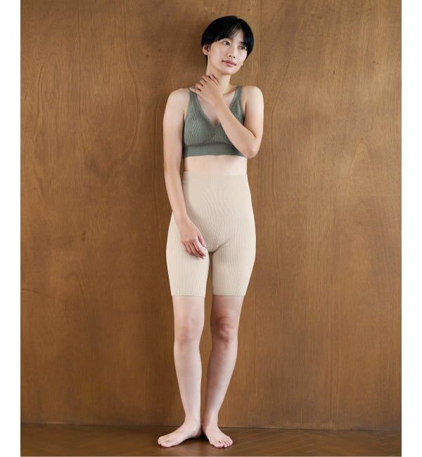 EMILYWEEK「≪予約≫シルクコットン 3分丈 腹巻パンツ」|インナー|