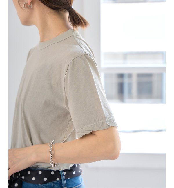 IENA「ATON/エイトン 別注 FRESCA SINGLE JERSEY Tシャツ」|Tシャツ・カットソー|