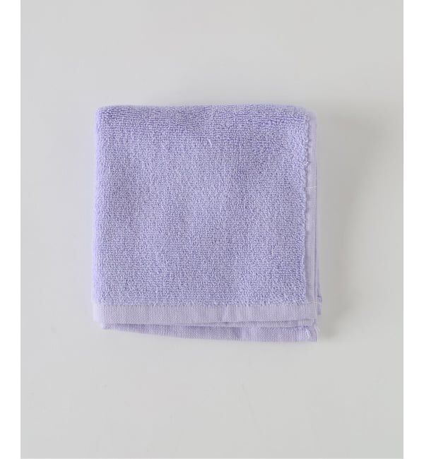 SLOBE IENA「BONGUSTA/ボングスタ WASH CLOTH」|ハンカチ|サックスブルー
