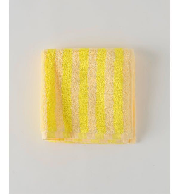 SLOBE IENA「BONGUSTA/ボングスタ WASH CLOTH」|ハンカチ|イエロー