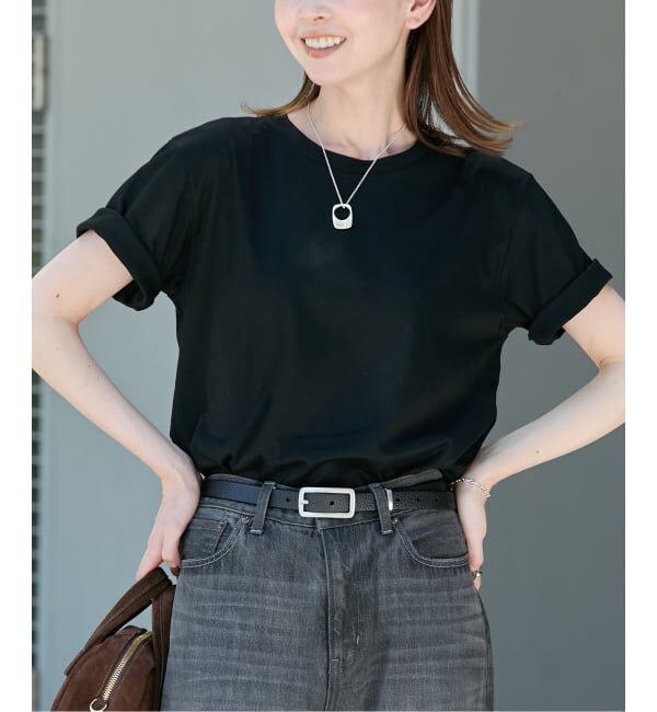 JOURNAL STANDARD「《追加3》汗ジミ防止ナノシアハーフスリーブT」|Tシャツ・カットソー|