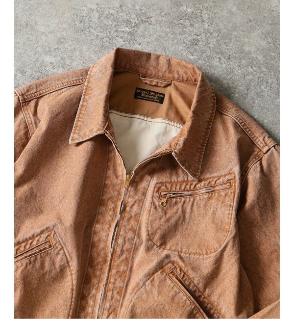 J.S.Homestead「J.S.Homestead / ピグメント キャンバス ジップ ジャケット」|その他|