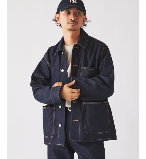 JOURNAL STANDARD relume「《予約》クラフトデニム 13.5OZ カバーオール」|デニムジャケット|