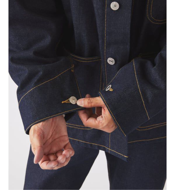 JOURNAL STANDARD relume「《予約》クラフトデニム 13.5OZ カバーオール」|デニムジャケット|