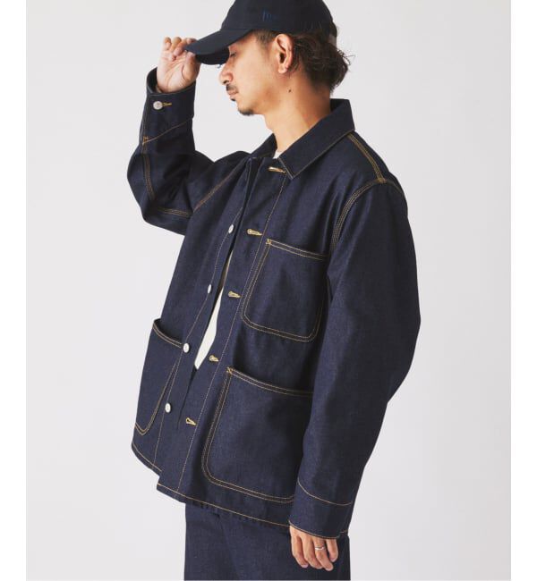 JOURNAL STANDARD relume「《予約》クラフトデニム 13.5OZ カバーオール」|デニムジャケット|
