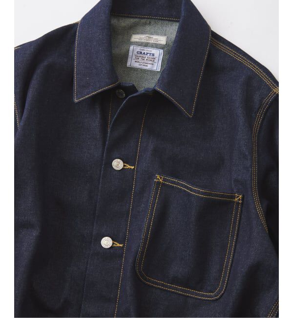 JOURNAL STANDARD relume「《予約》クラフトデニム 13.5OZ カバーオール」|デニムジャケット|