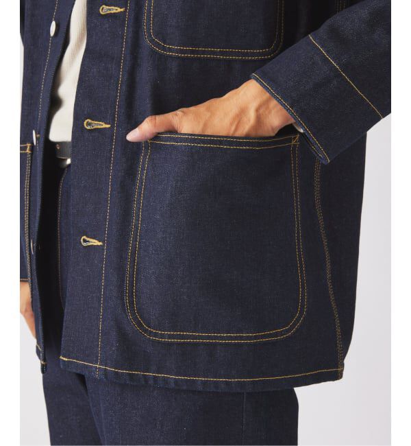 JOURNAL STANDARD relume「《予約》クラフトデニム 13.5OZ カバーオール」|デニムジャケット|