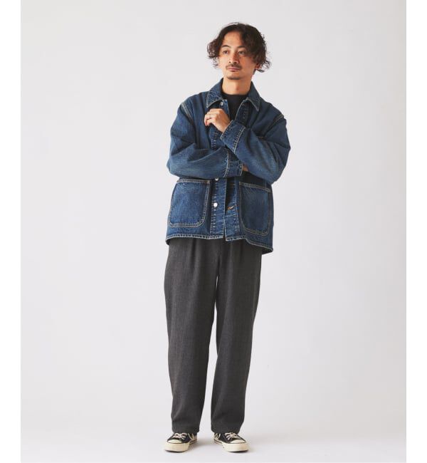 JOURNAL STANDARD relume「《予約》クラフトデニム 13.5OZ カバーオール」|デニムジャケット|