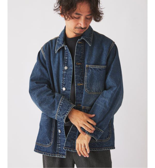 JOURNAL STANDARD relume「《予約》クラフトデニム 13.5OZ カバーオール」|デニムジャケット|