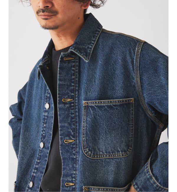 JOURNAL STANDARD relume「《予約》クラフトデニム 13.5OZ カバーオール」|デニムジャケット|
