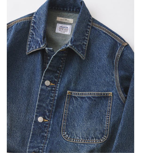 JOURNAL STANDARD relume「《予約》クラフトデニム 13.5OZ カバーオール」|デニムジャケット|