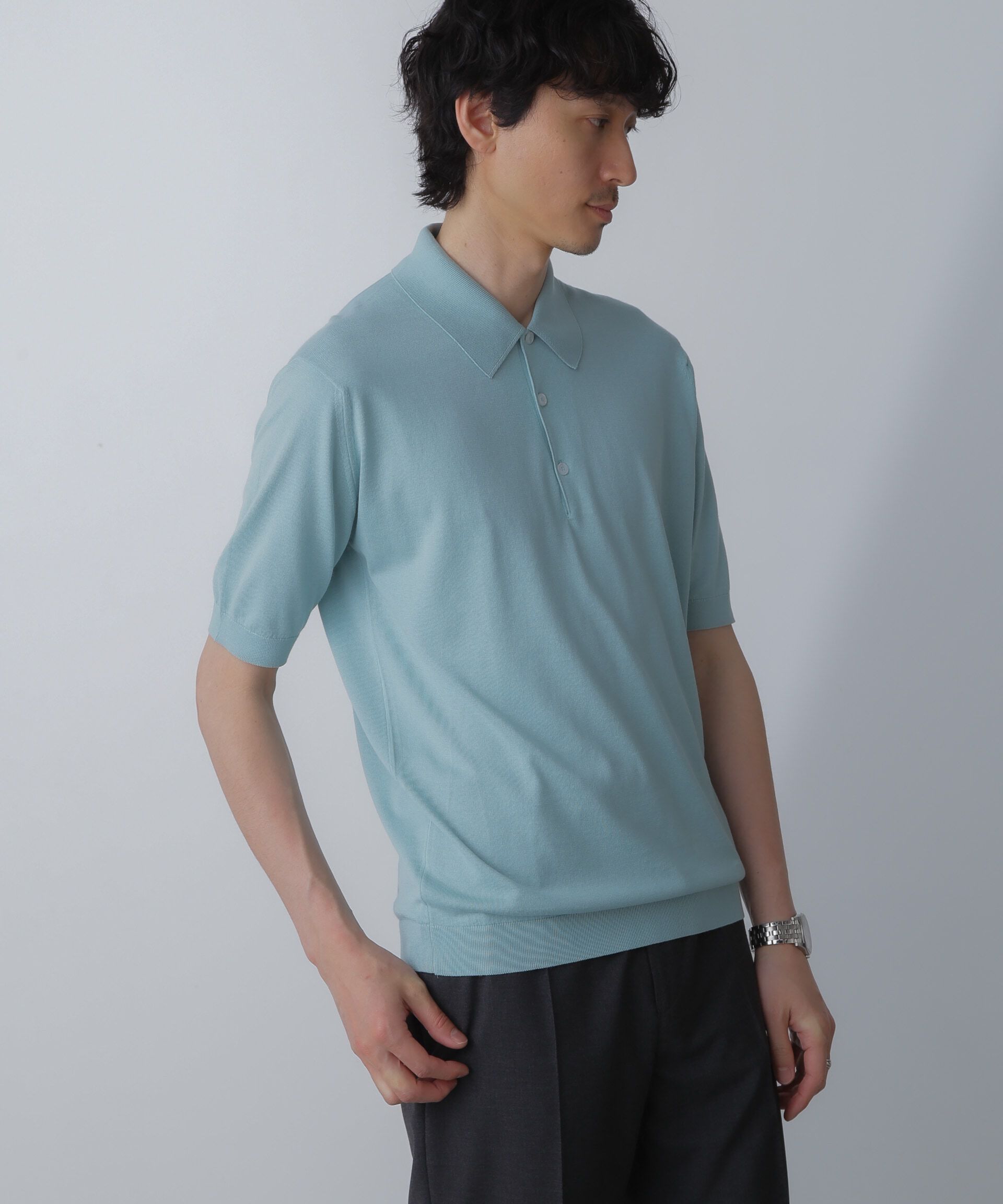 NANO universe「JOHN SMEDLEY/ISIS」|Tシャツ・カットソー|