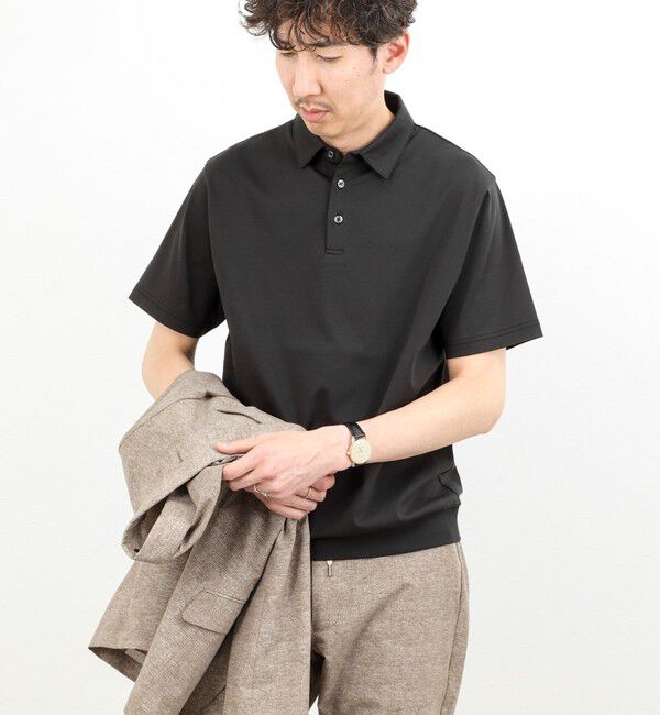 NOLLEY'S goodman「《ビジカジ対応》シルケットスムース ドレスポロシャツ / ビズポロ 26SS」|ポロシャツ|