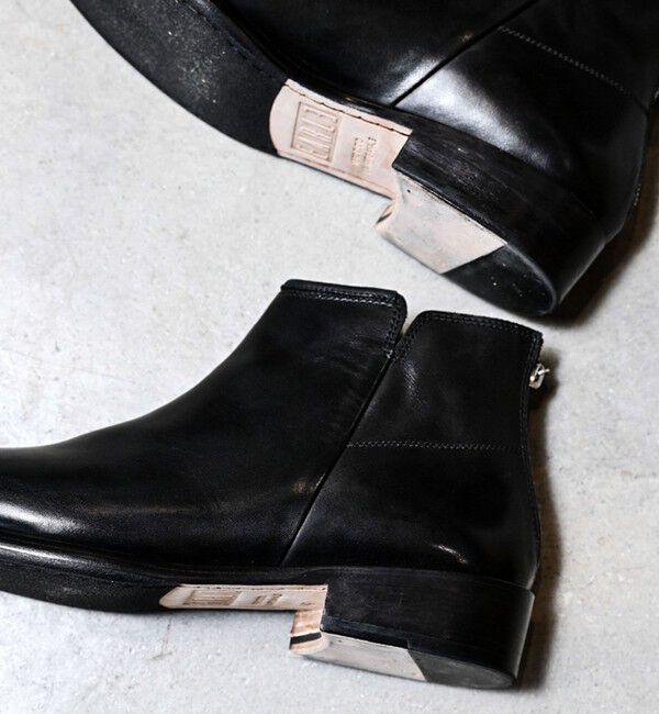 NOLLEY'S goodman「【EARLE/アール】ER2202 Back Zip Short Boots」|ロングブーツ|