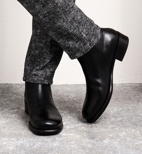 NOLLEY'S goodman「【EARLE/アール】ER2202 Back Zip Short Boots」|ロングブーツ|