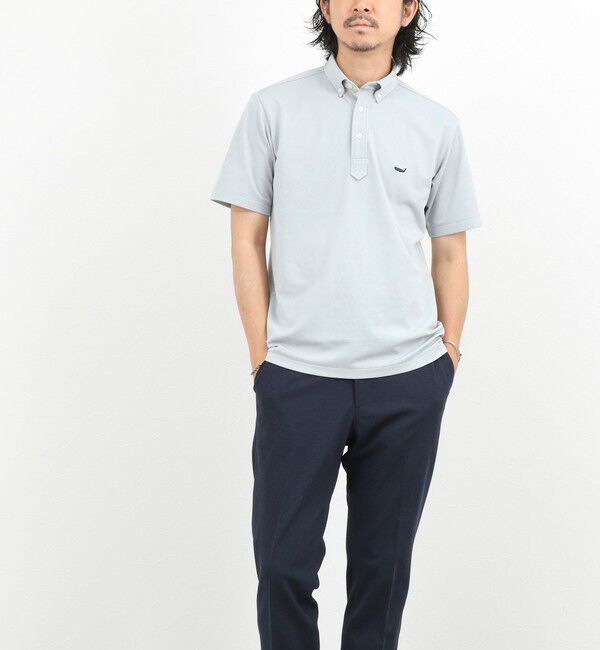 NOLLEY'S goodman「《ビジカジ対応》クジラ Polo ボタンダウンポロシャツ 26SS」|ポロシャツ|