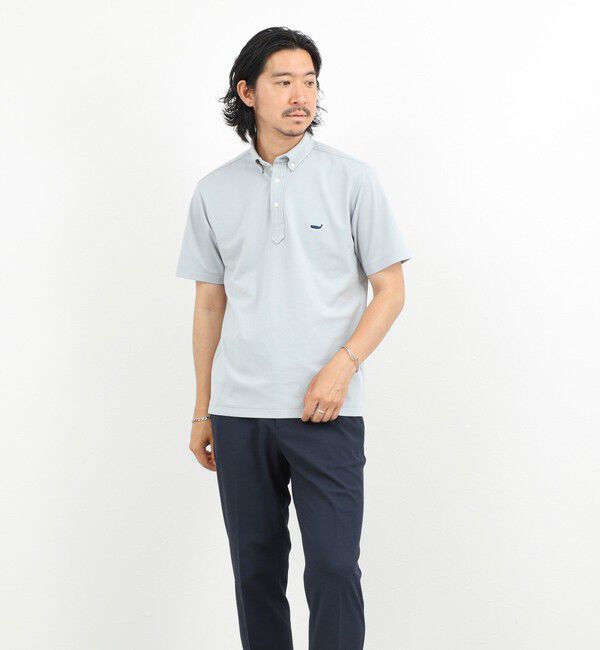NOLLEY'S goodman「《ビジカジ対応》クジラ Polo ボタンダウンポロシャツ 26SS」|ポロシャツ|