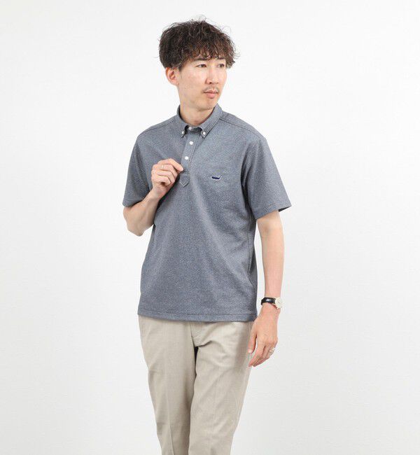 NOLLEY'S goodman「《ビジカジ対応》クジラ Polo ボタンダウンポロシャツ 26SS」|ポロシャツ|
