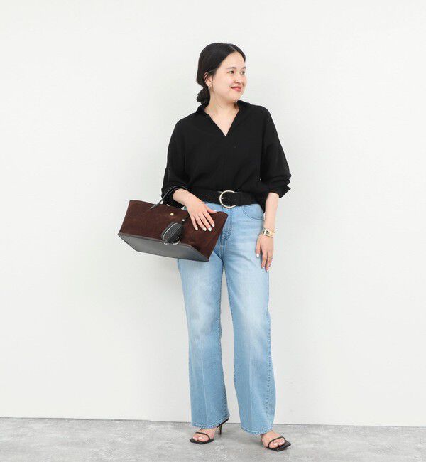NOLLEY'S sophi「【一部WEB限定カラーアイテム】《セットアップ対応》ウォッシャブルツイルスキッパーシャツ」|シャツ・ブラウス|