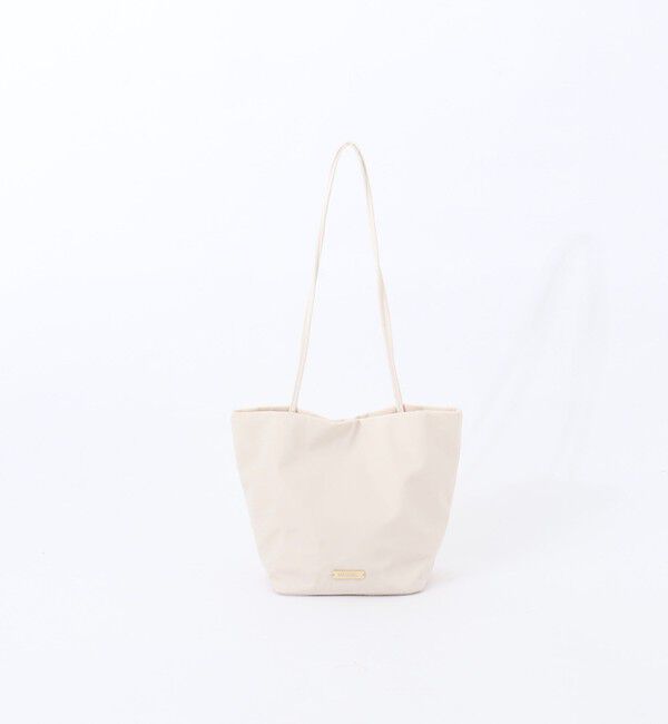 MAQWEL「【MAQWEL/マクウェル】ロングショルダートートバッグ」|トートバッグ|エクリュ
