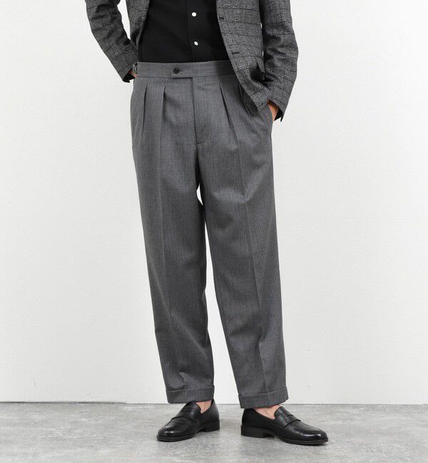 NOLLEY'S goodman「2タックスラックス サイドアジャスター 26AW」|スラックス|