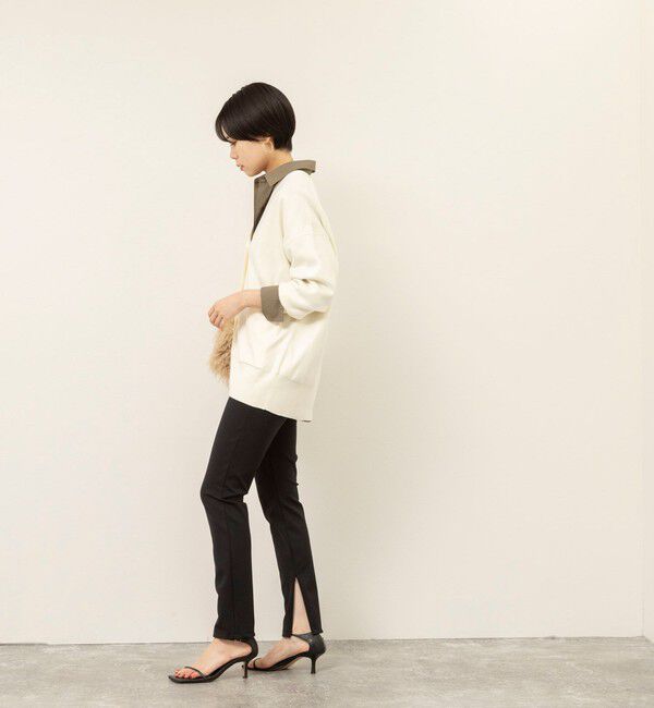 NOLLEY'S sophi「【EC限定】《手洗い可能》総針ビックVネックカーディガン」|カーディガン|