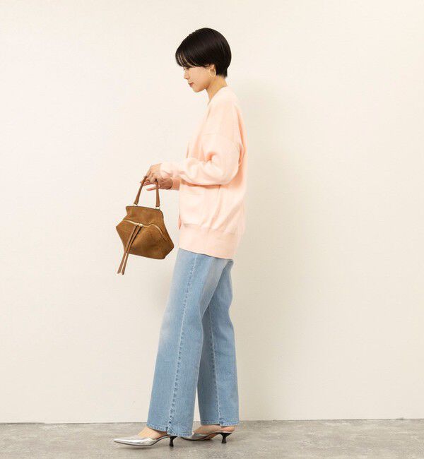 NOLLEY'S sophi「【EC限定】《手洗い可能》総針ビックVネックカーディガン」|カーディガン|