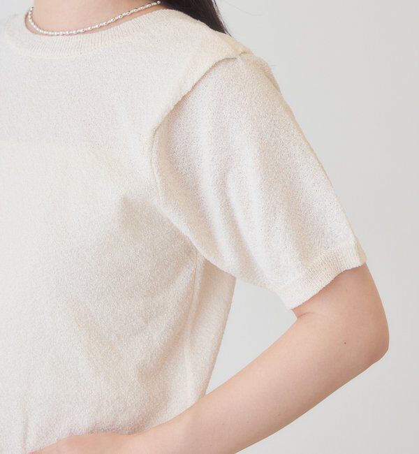  「【新色追加】B ブークレショルダータックTEE」|その他|