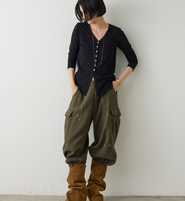  「【La nature linge】 キュプラハイツイストカーデ」|Tシャツ・カットソー|