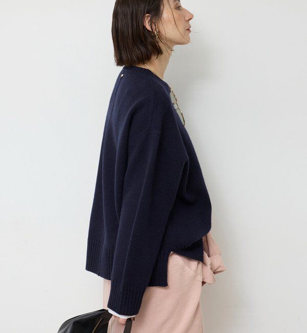  「【WEB限定カラーあり】ウールクループルオーバー」|ニット・セーター|