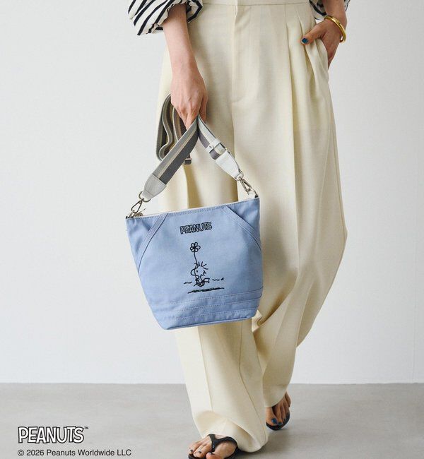  「《PEANUTS&times;russet》リバーシブルショルダーバッグ」|ボストンバッグ|