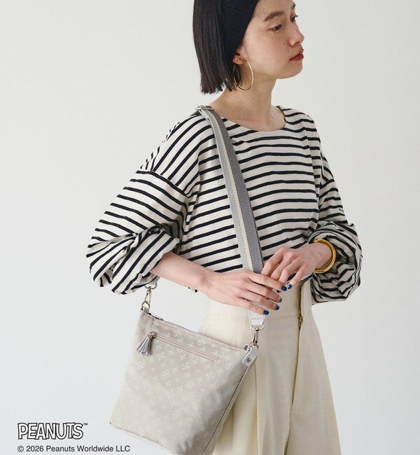  「《PEANUTS&times;russet》リバーシブルショルダーバッグ」|ボストンバッグ|