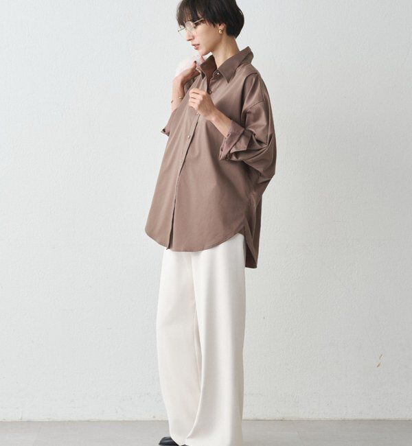  「《WEB限定/大人気につきリバイバル/累計販売１万枚達成》サテンBIGシャツ」|シャツ・ブラウス|