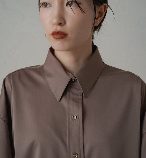  「《WEB限定/大人気につきリバイバル/累計販売１万枚達成》サテンBIGシャツ」|シャツ・ブラウス|