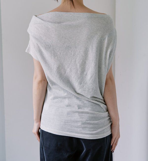  「アシメネックTee」|Tシャツ・カットソー|