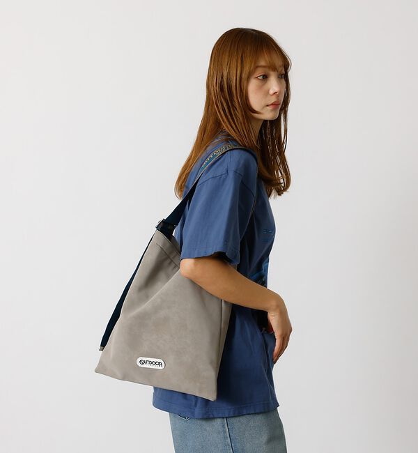 ABAHOUSE「【OUTDOOR PRODUCTS / アウトドアプロダクツ】Jacquard」|トートバッグ|グレー