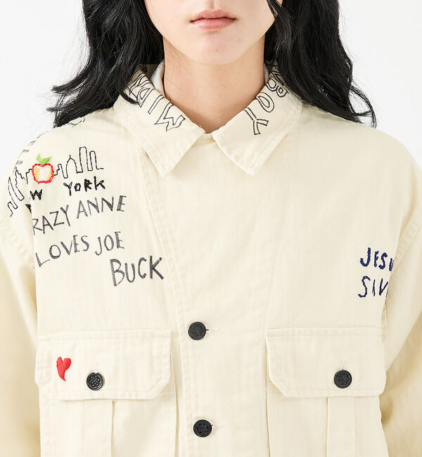Rouge vif「【THRIFTY LOOK/スリフティルック】MEMORIAL M-43 JAC」|ブルゾン・スタジャン|
