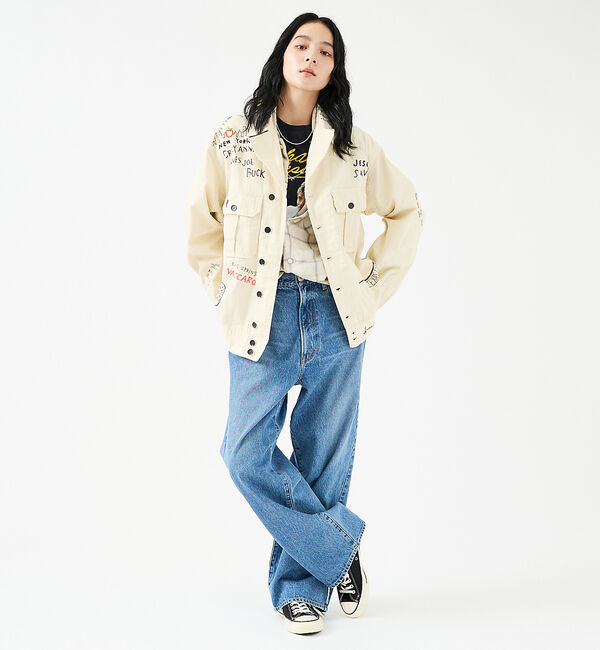 Rouge vif「【THRIFTY LOOK/スリフティルック】MEMORIAL M-43 JAC」|ブルゾン・スタジャン|