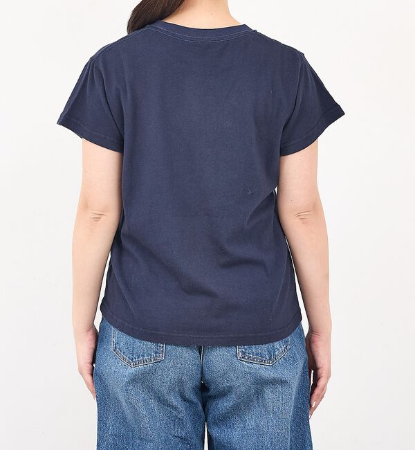 abahouse mavie「甘編み天竺ロゴTシャツ」|Tシャツ・カットソー|