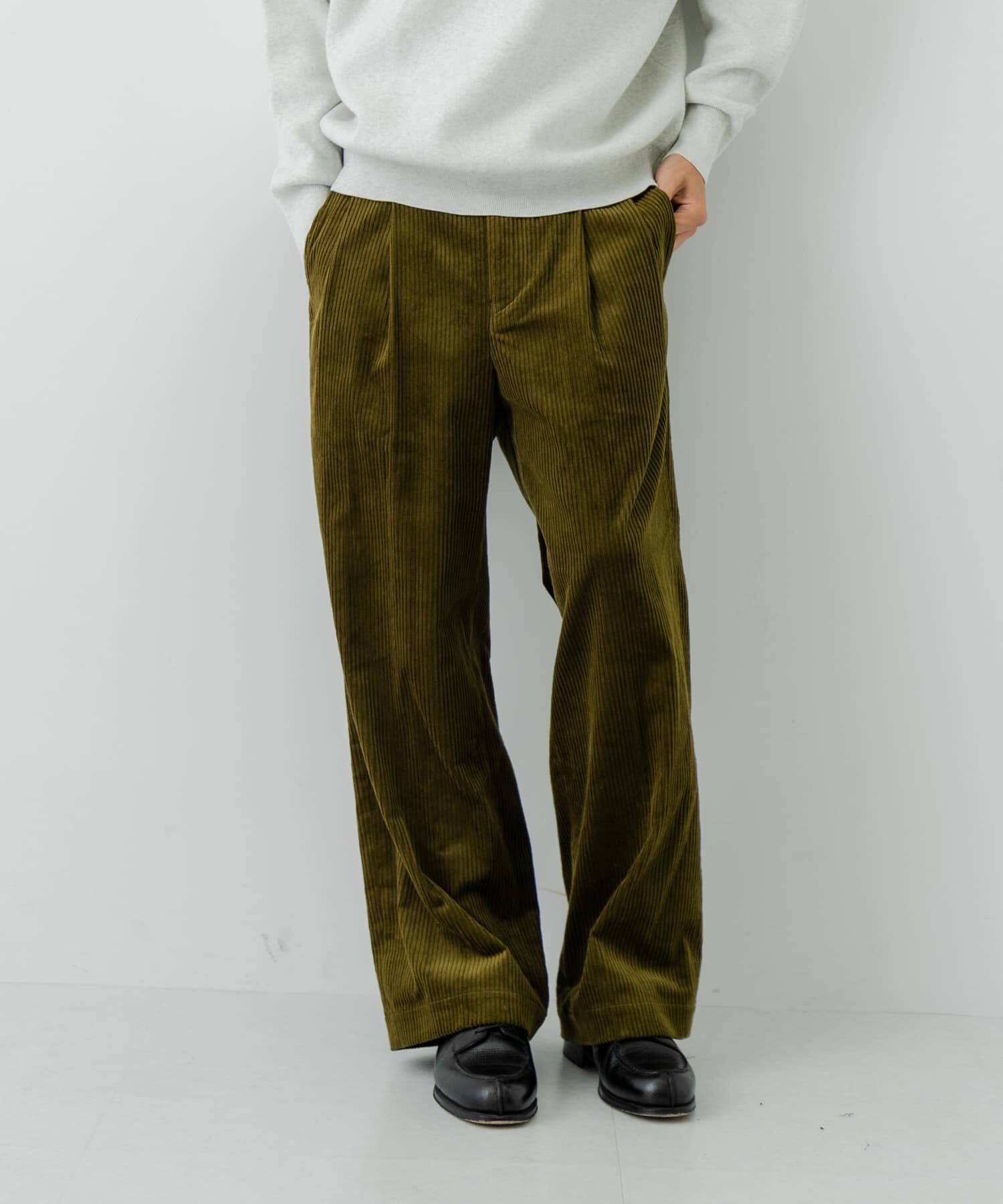 URBAN RESEARCH「6W CORDUROY TROUSER」|その他|カーキ