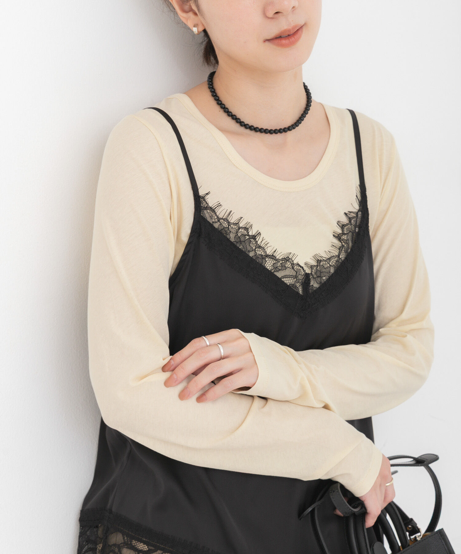 URBAN RESEARCH「2WAYシアーカットソー」|Tシャツ・カットソー|イエロー