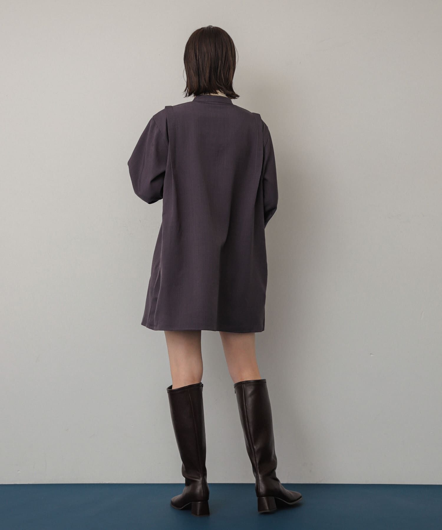 SENSE OF PLACE by URBAN RESEARCH「『消臭』スクエアトゥストレッチロングブーツ」|ショートブーツ|