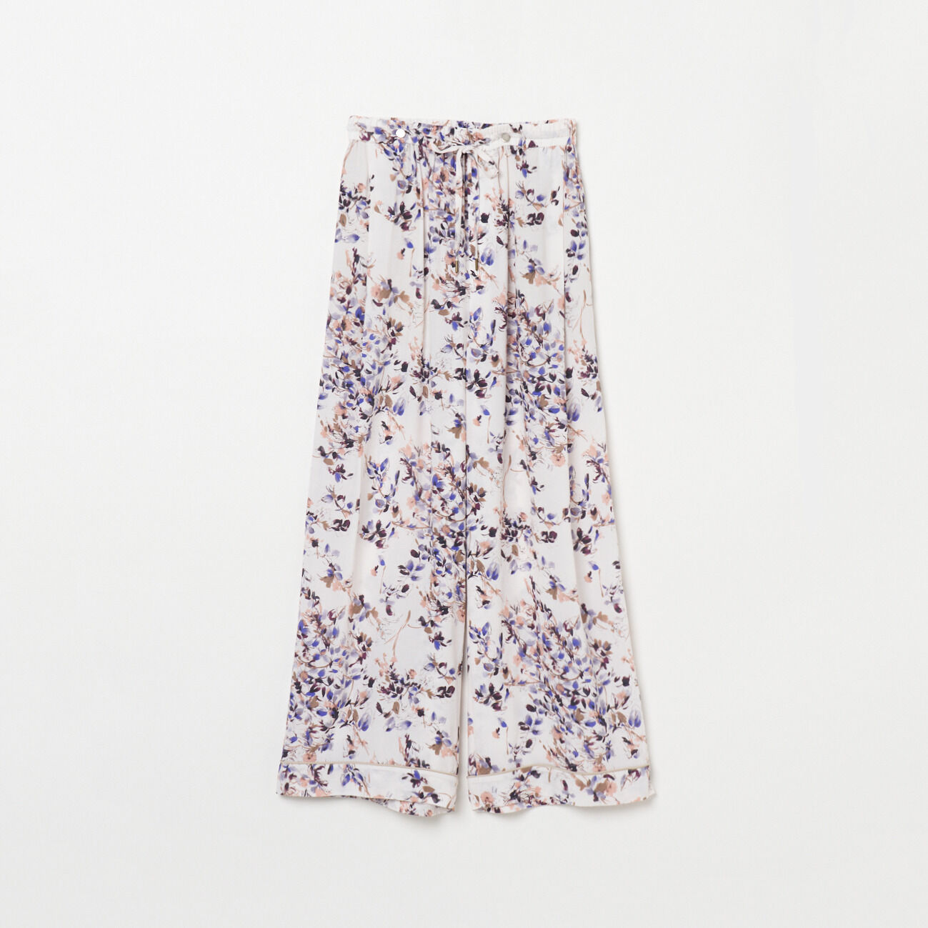 HELIOPOLE「HELIOPOLE IPEKER PRINT PAJAMA PANTS」|チノ|ホワイト