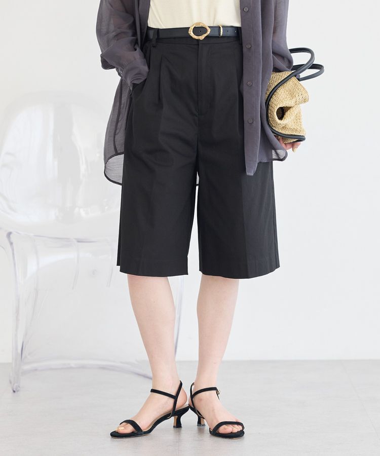 earth music&ecology「チノバミューダパンツ」|その他|Black