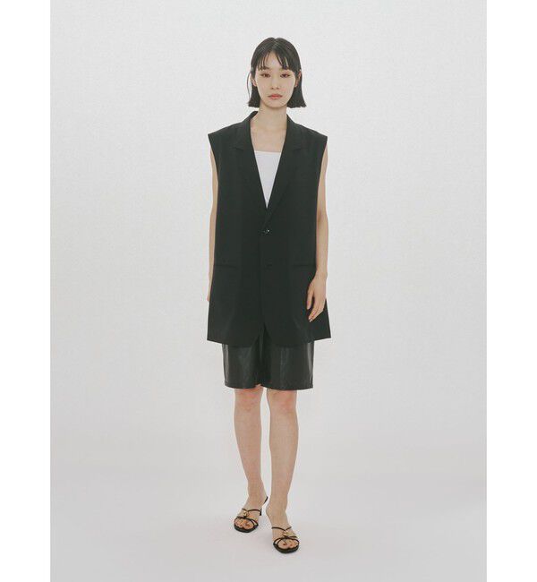 MIDIUMISOLID「MIDIUMISOLID for Ladies シンセティックレザーショートパンツ」|その他|