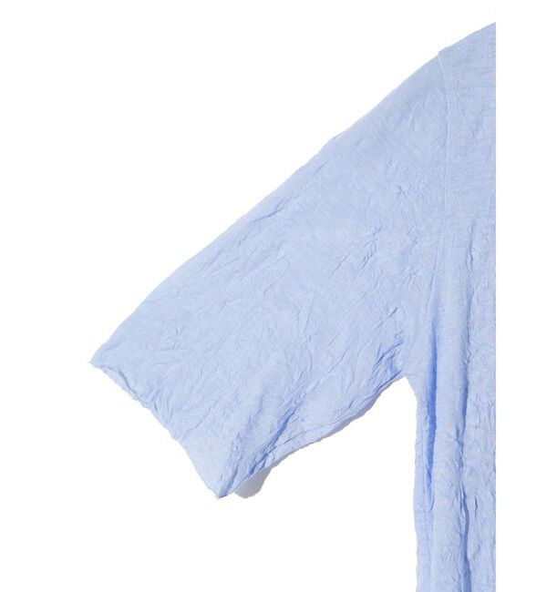 MIDIUMISOLID「MIDIUMISOLID for Ladies シースルークルーネックハーフスリーブインナー」|Tシャツ・カットソー|