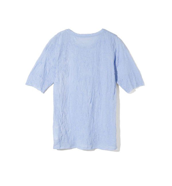 MIDIUMISOLID「MIDIUMISOLID for Ladies シースルークルーネックハーフスリーブインナー」|Tシャツ・カットソー|